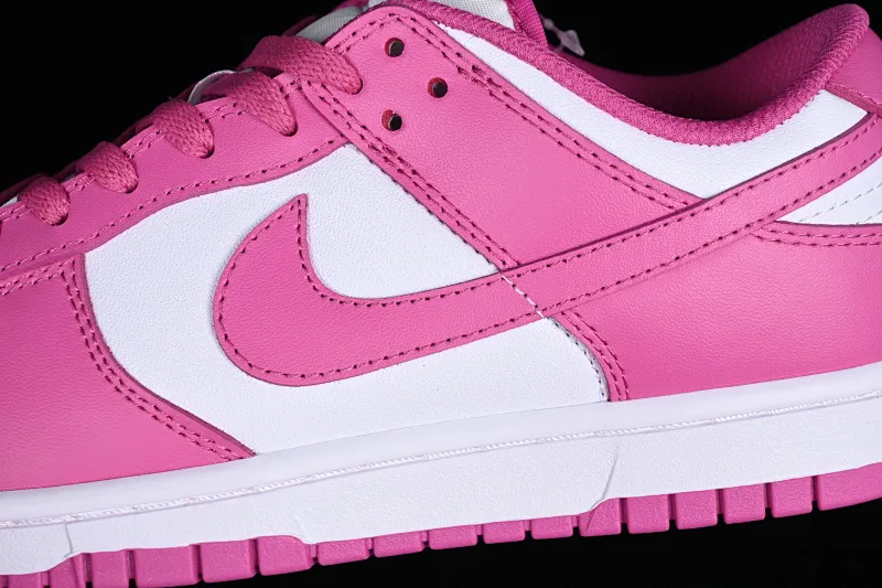 All categories Nk SB Dunk series Nk SB Dunk Low low-top sneakers N version Nk Dunk Low GS "Active Fuchsia" Barbie pink SB low-top casual sneakers FJ0704-100